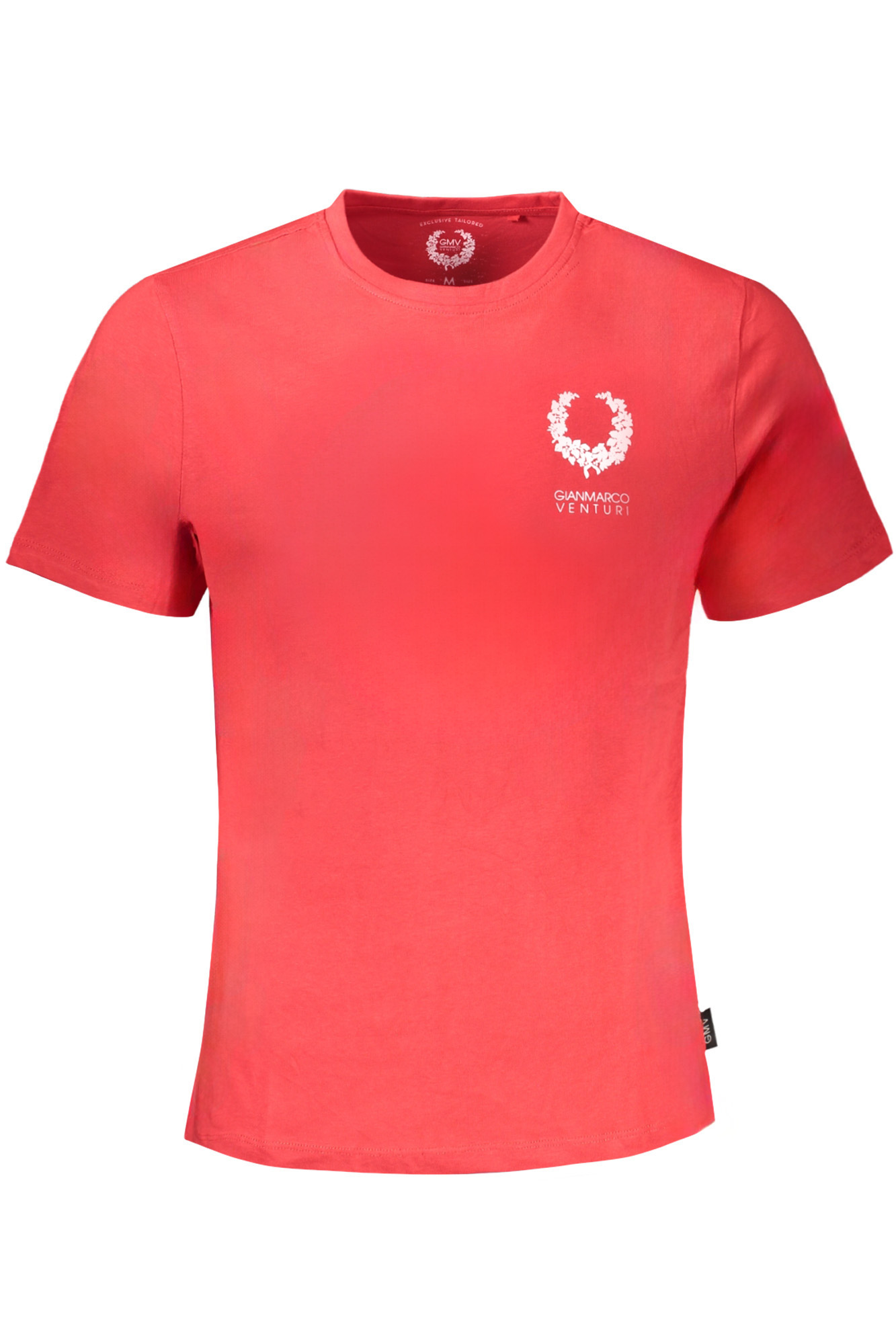 GIAN MARCO VENTURI HERREN-KURZARM-T-SHIRT IN ROT