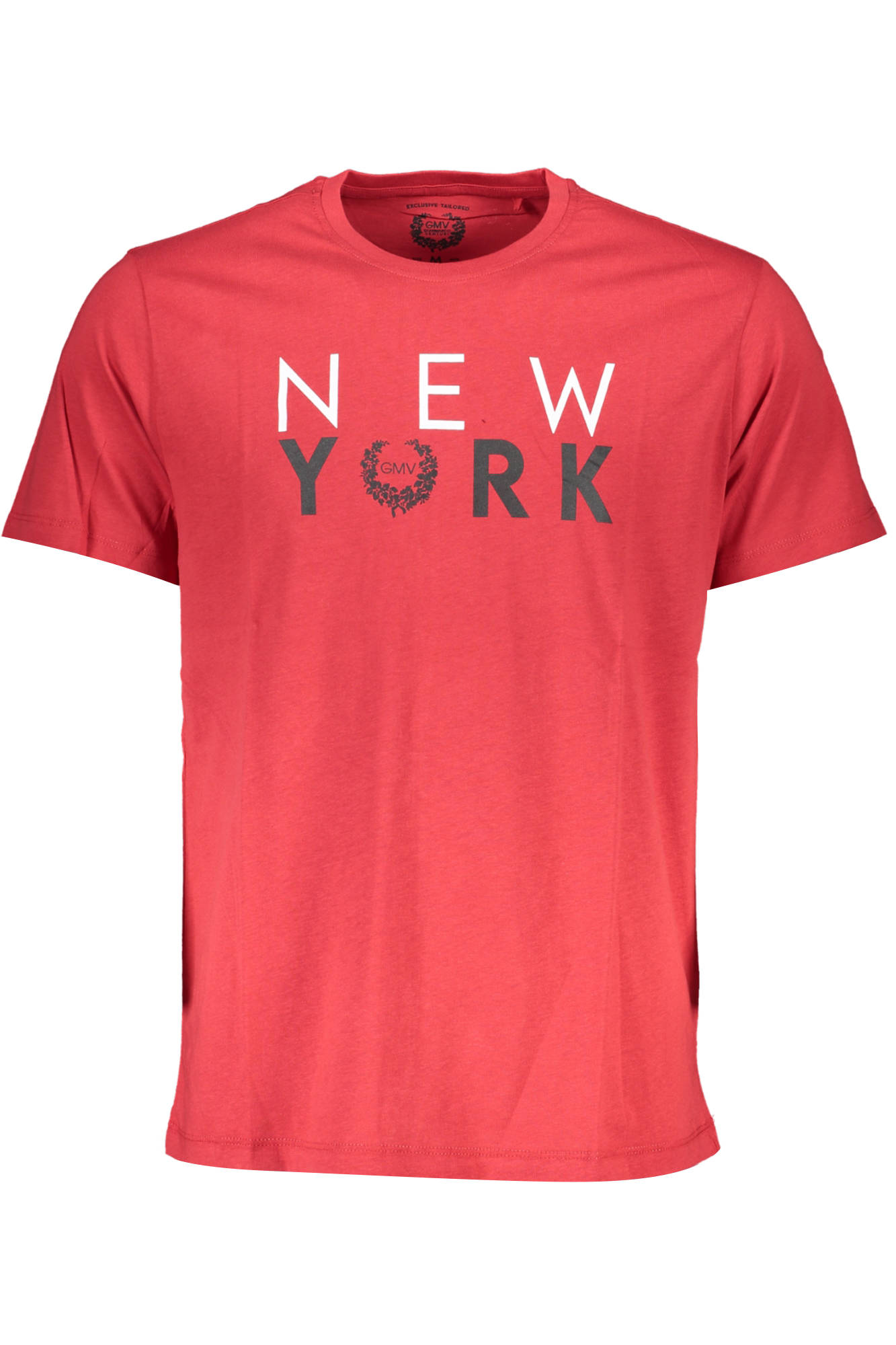 GIAN MARCO VENTURI HERREN KURZARM T-SHIRT ROT