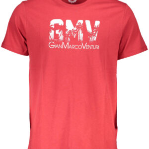 GIAN MARCO VENTURI HERREN KURZARM T-SHIRT ROT
