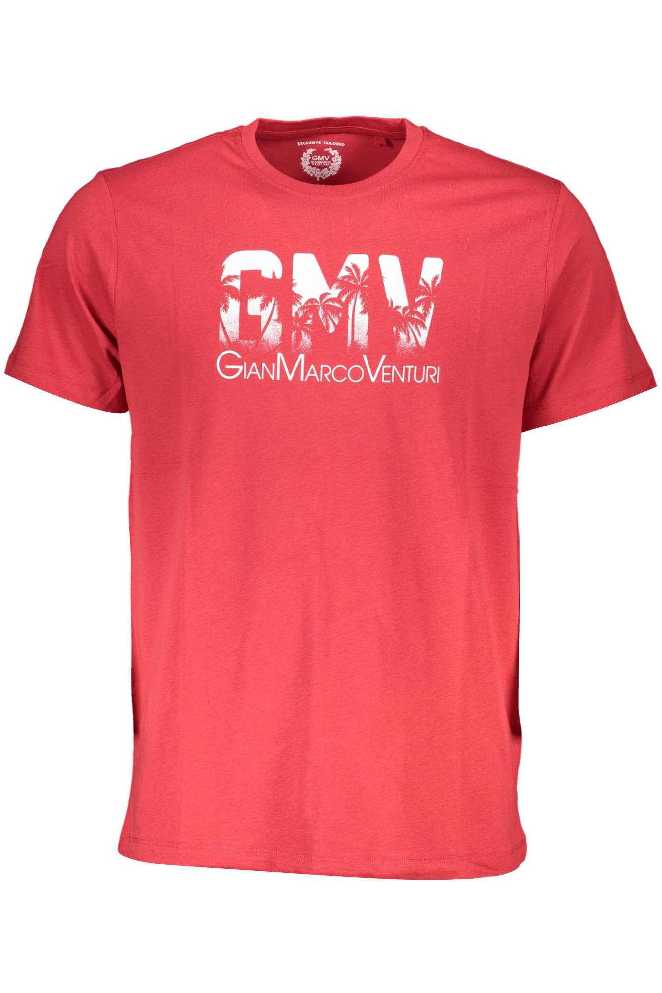 GIAN MARCO VENTURI HERREN KURZARM T-SHIRT ROT