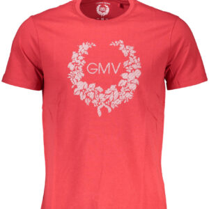 GIAN MARCO VENTURI HERREN-KURZARM-T-SHIRT ROT