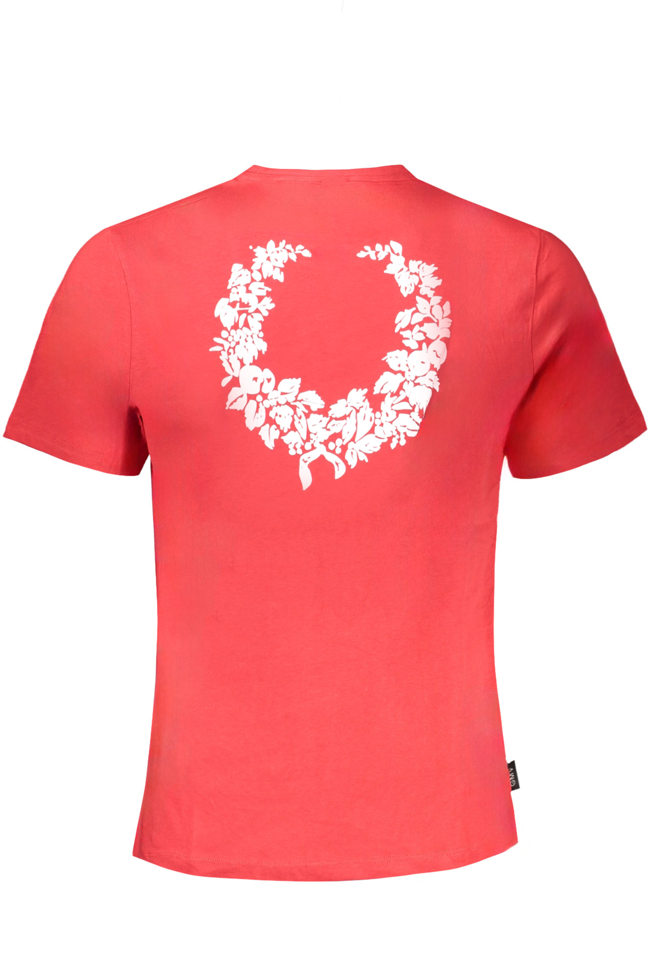 GIAN MARCO VENTURI HERREN-KURZARM-T-SHIRT IN ROT – Bild 2