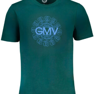 GIAN MARCO VENTURI GRÜNES KURZÄRMELIGES HERREN-T-SHIRT