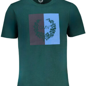 GIAN MARCO VENTURI GRÜNES KURZÄRMELIGES HERREN-T-SHIRT