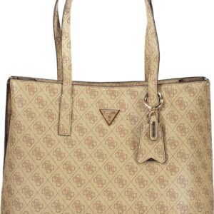 GUESS JEANS DAMEN-TASCHE, BEIGE