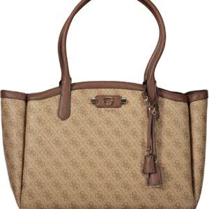 GUESS JEANS DAMEN-TASCHE, BEIGE