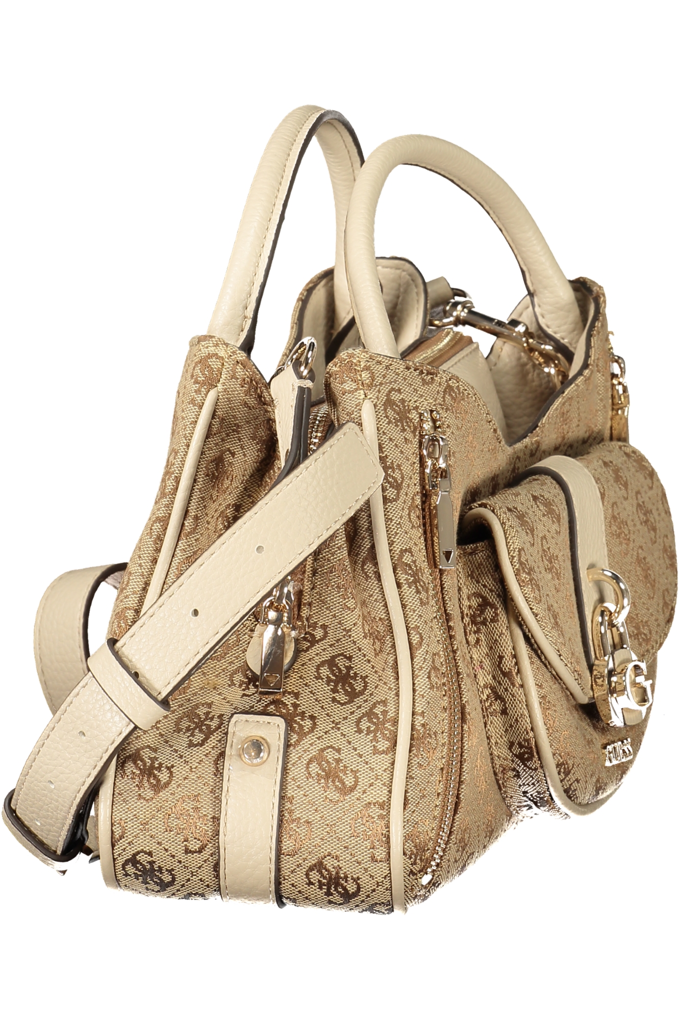 GUESS JEANS DAMEN-TASCHE, BEIGE – Bild 3