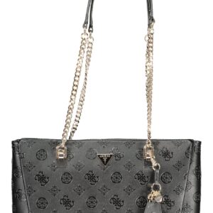 SCHWARZE DAMENTASCHE VON GUESS JEANS