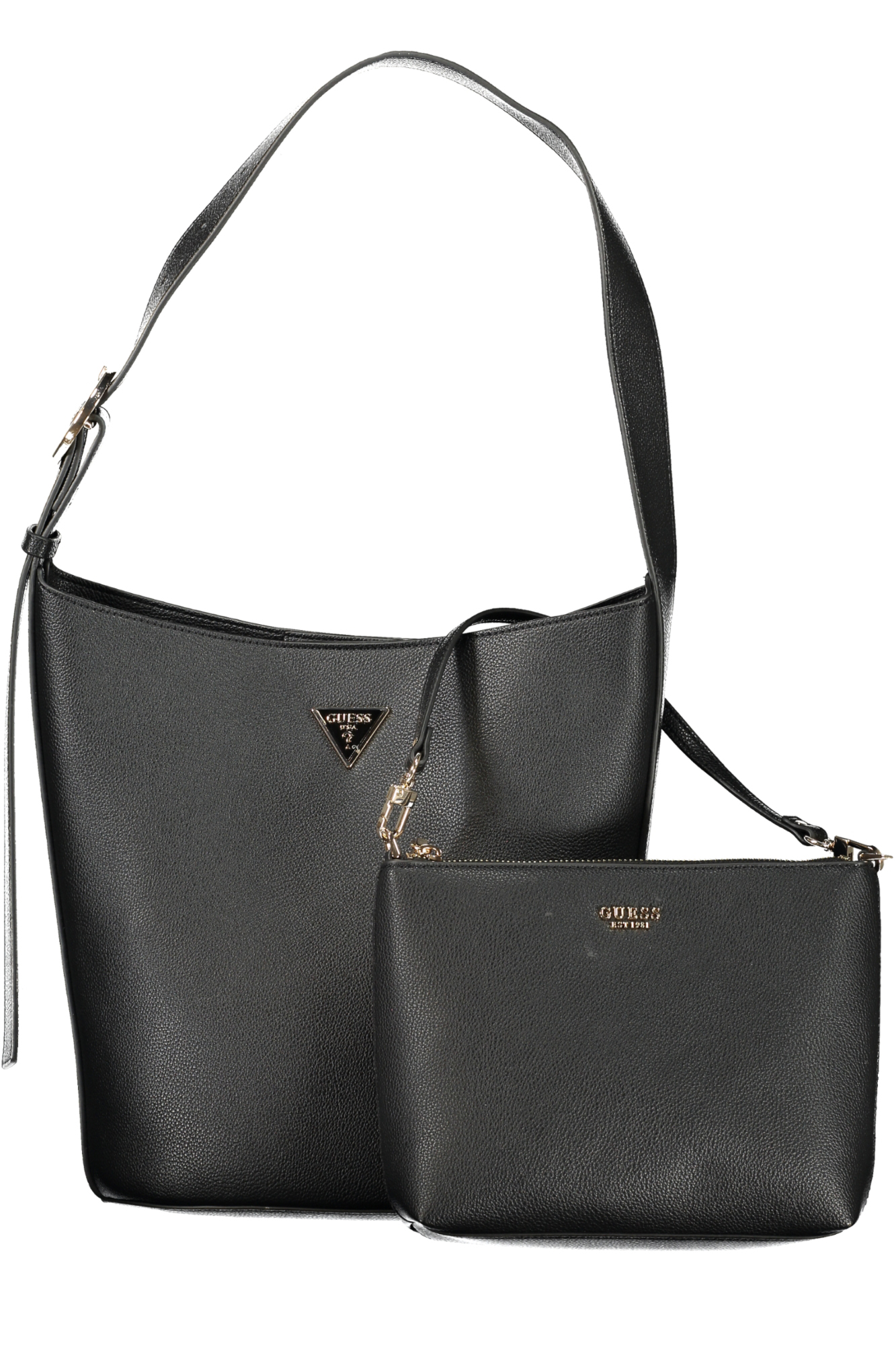 SCHWARZE DAMENTASCHE VON GUESS JEANS – Bild 2