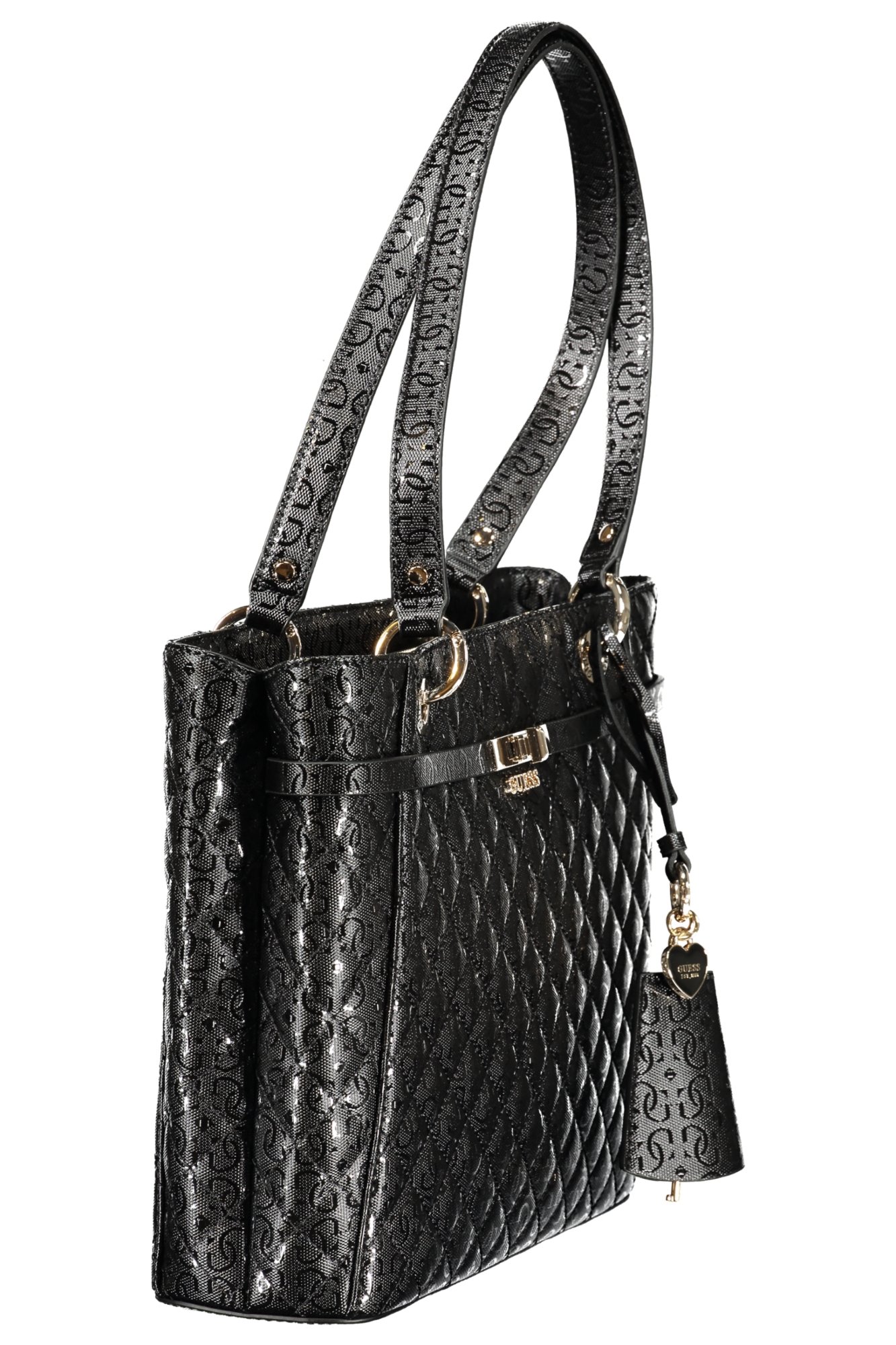 SCHWARZE DAMENTASCHE VON GUESS JEANS – Bild 3