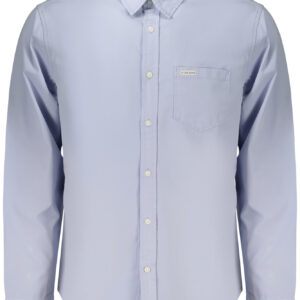 GUESS JEANS Herren Langarmhemd, Blau