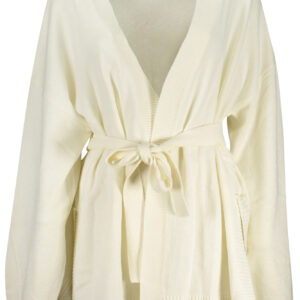 GUESS JEANS DAMEN-CARDIGAN WEISS