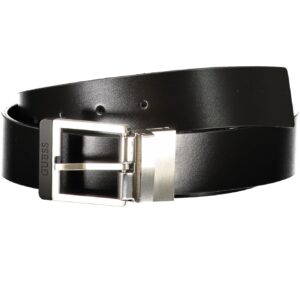 SCHWARZER LEDERGÜRTEL VON GUESS JEANS FÜR HERREN