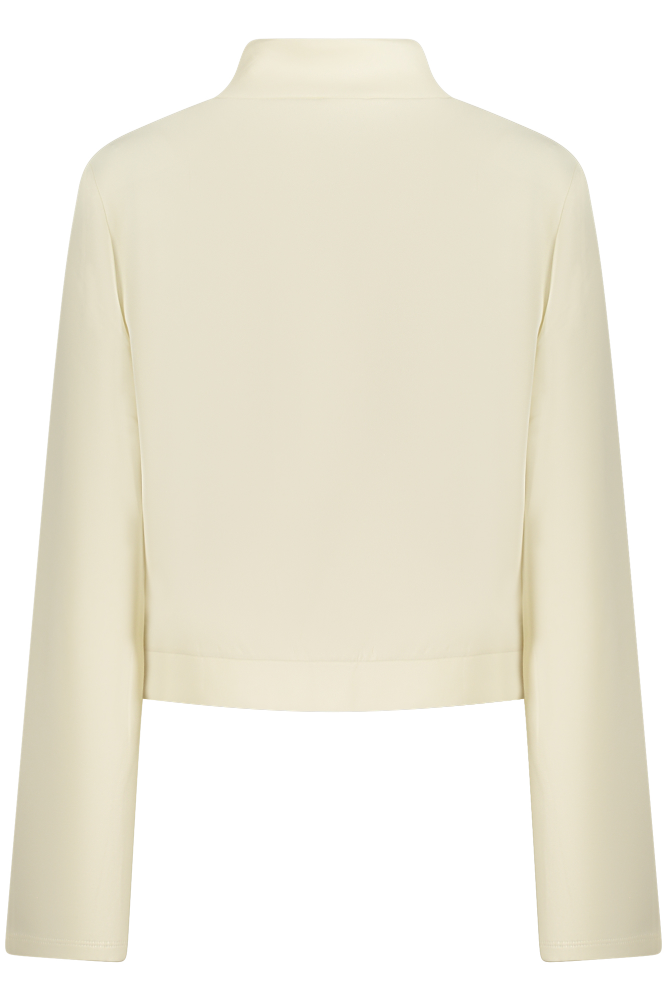 GUESS JEANS DAMEN WEISSES SWEATSHIRT MIT REISSVERSCHLUSS – Bild 2