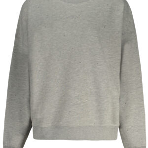 GUESS JEANS SWEATSHIRT OHNE REISSVERSCHLUSS DAMEN GRAU