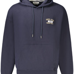 GUESS JEANS SWEATSHIRT OHNE REISSVERSCHLUSS HERREN BLAU