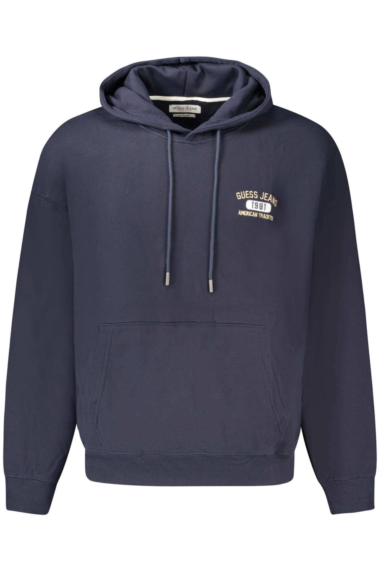 GUESS JEANS SWEATSHIRT OHNE REISSVERSCHLUSS HERREN BLAU