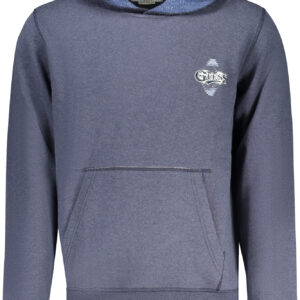 GUESS JEANS SWEATSHIRT OHNE REISSVERSCHLUSS HERREN BLAU