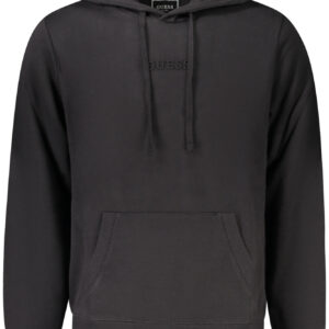 GUESS JEANS SWEATSHIRT OHNE REISSVERSCHLUSS HERREN SCHWARZ