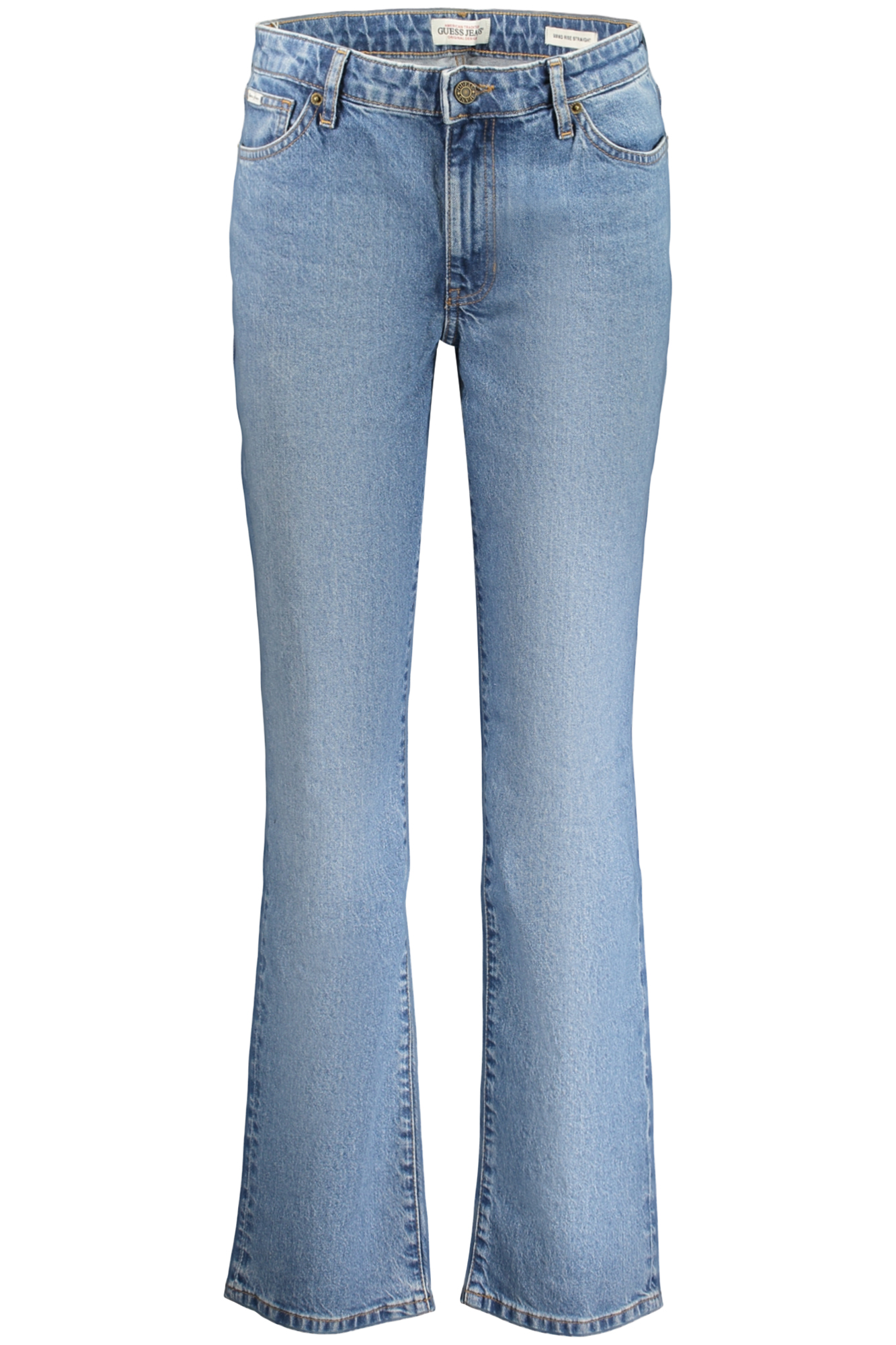 GUESS JEANS DAMEN-JEANS AUS DENIM, BLAU