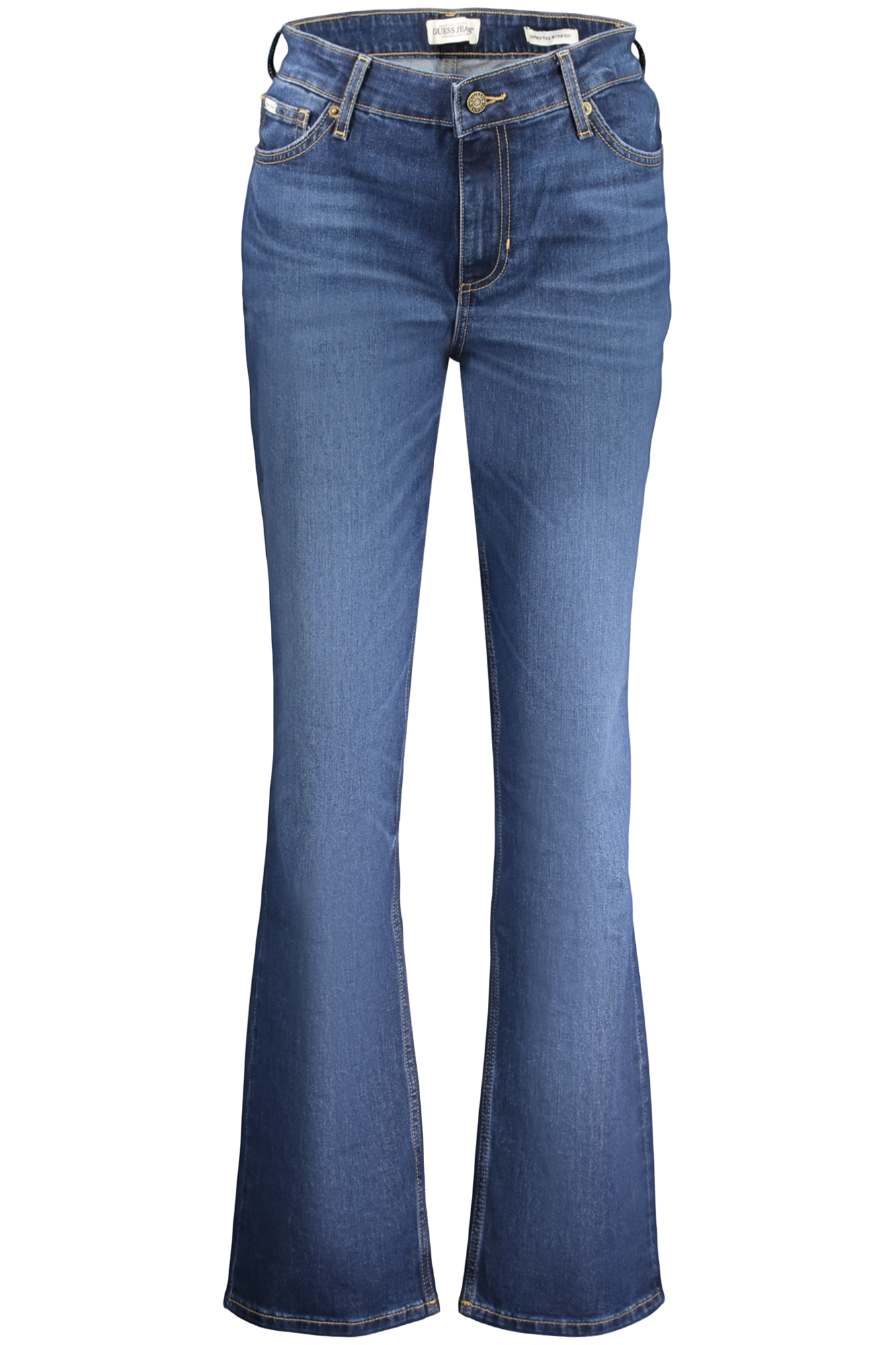GUESS JEANS DAMEN-JEANS AUS DENIM, BLAU