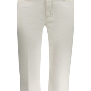 GUESS JEANS DAMEN WEISSE JEANS CAPER
