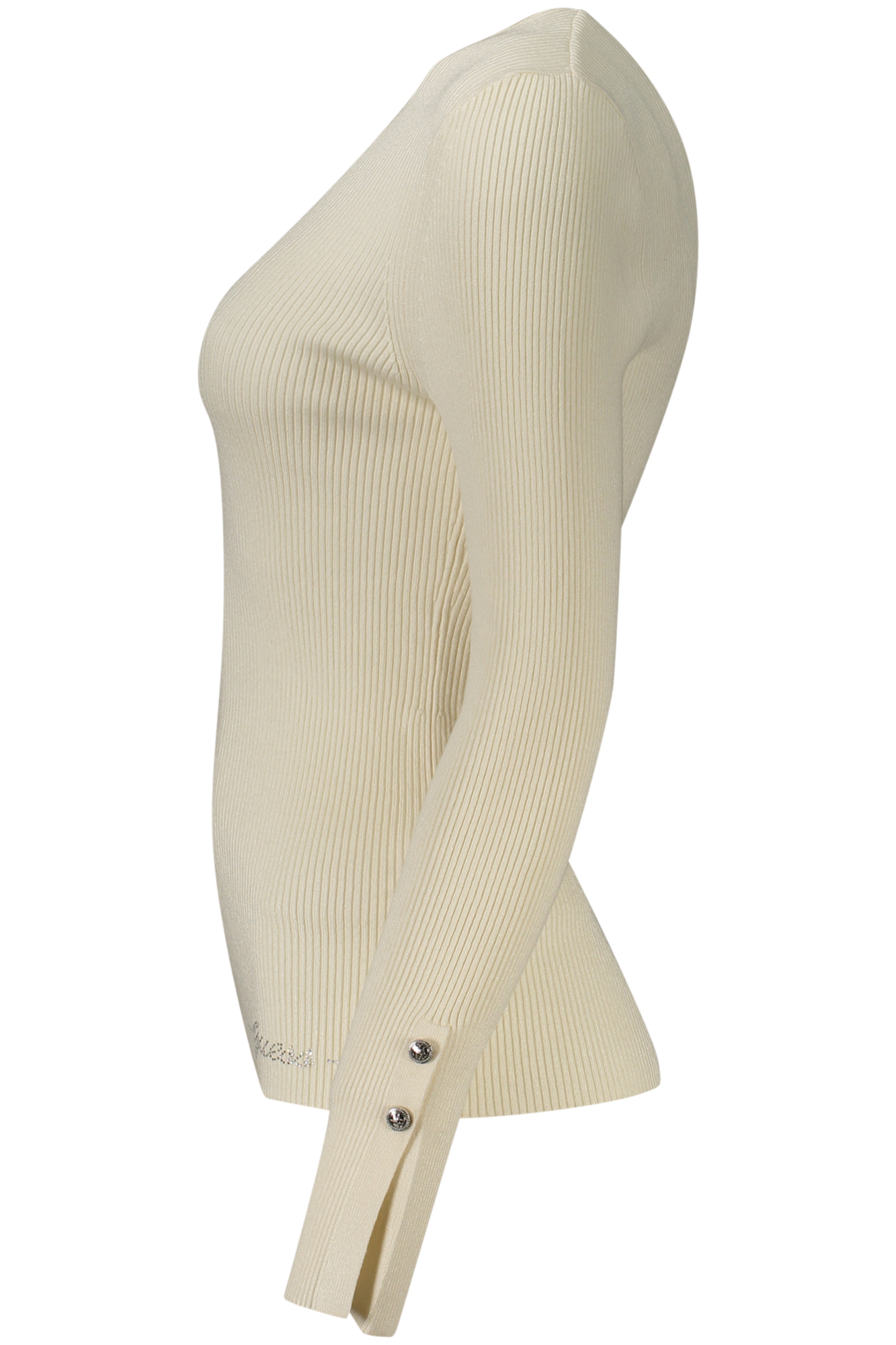 GUESS JEANS DAMEN WEISSER PULLOVER – Bild 3