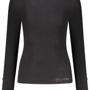 SCHWARZER DAMENPULLOVER VON GUESS JEANS