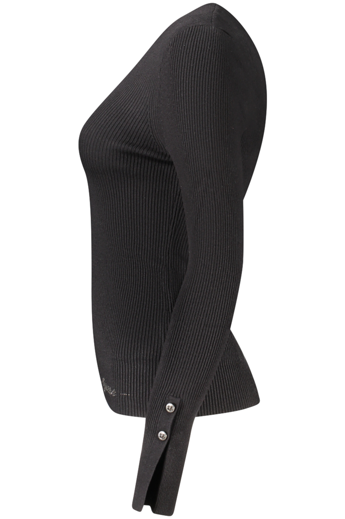 SCHWARZER DAMENPULLOVER VON GUESS JEANS – Bild 3