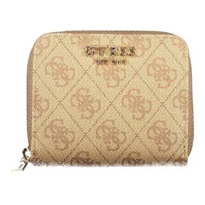 GUESS JEANS DAMEN-GELDBÖRSE IN BEIGE