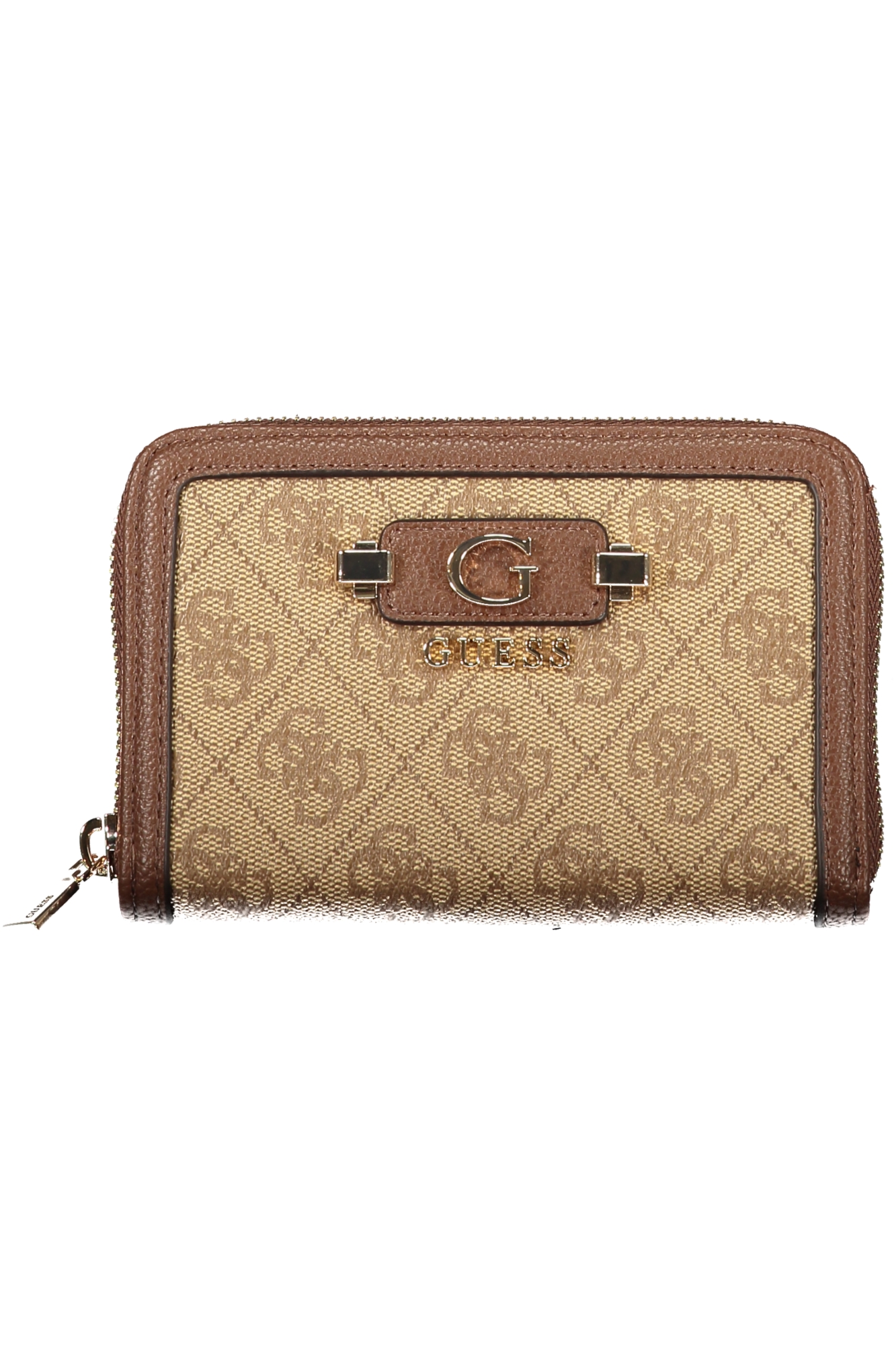 GUESS JEANS DAMEN-GELDBÖRSE IN BEIGE