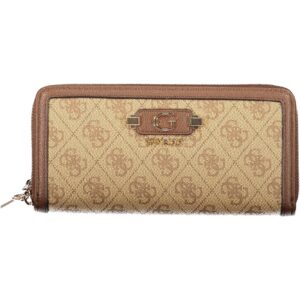 GUESS JEANS DAMEN-GELDBÖRSE IN BEIGE