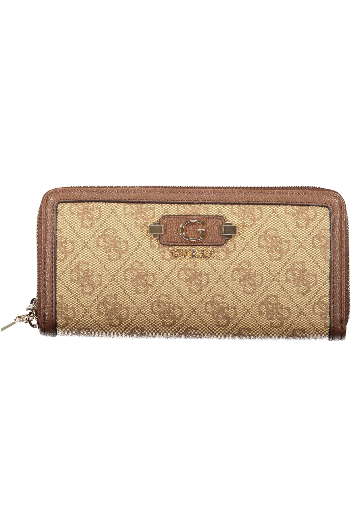 GUESS JEANS DAMEN-GELDBÖRSE IN BEIGE