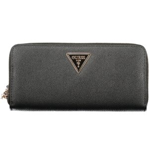 SCHWARZE DAMEN-GELDBÖRSE VON GUESS JEANS
