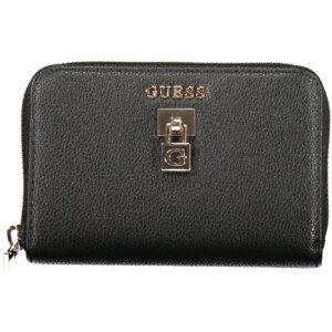 SCHWARZE DAMEN-GELDBÖRSE VON GUESS JEANS