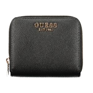 SCHWARZE DAMEN-GELDBÖRSE VON GUESS JEANS