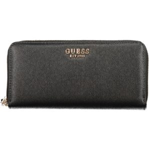SCHWARZE DAMEN-GELDBÖRSE VON GUESS JEANS