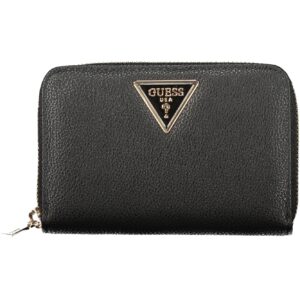 SCHWARZE DAMEN-GELDBÖRSE VON GUESS JEANS