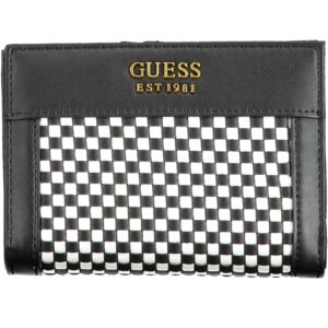 GUESS JEANS DAMEN GELDBÖRSE SCHWARZ