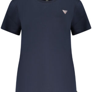 GUESS JEANS DAMEN KURZARM-T-SHIRT BLAU