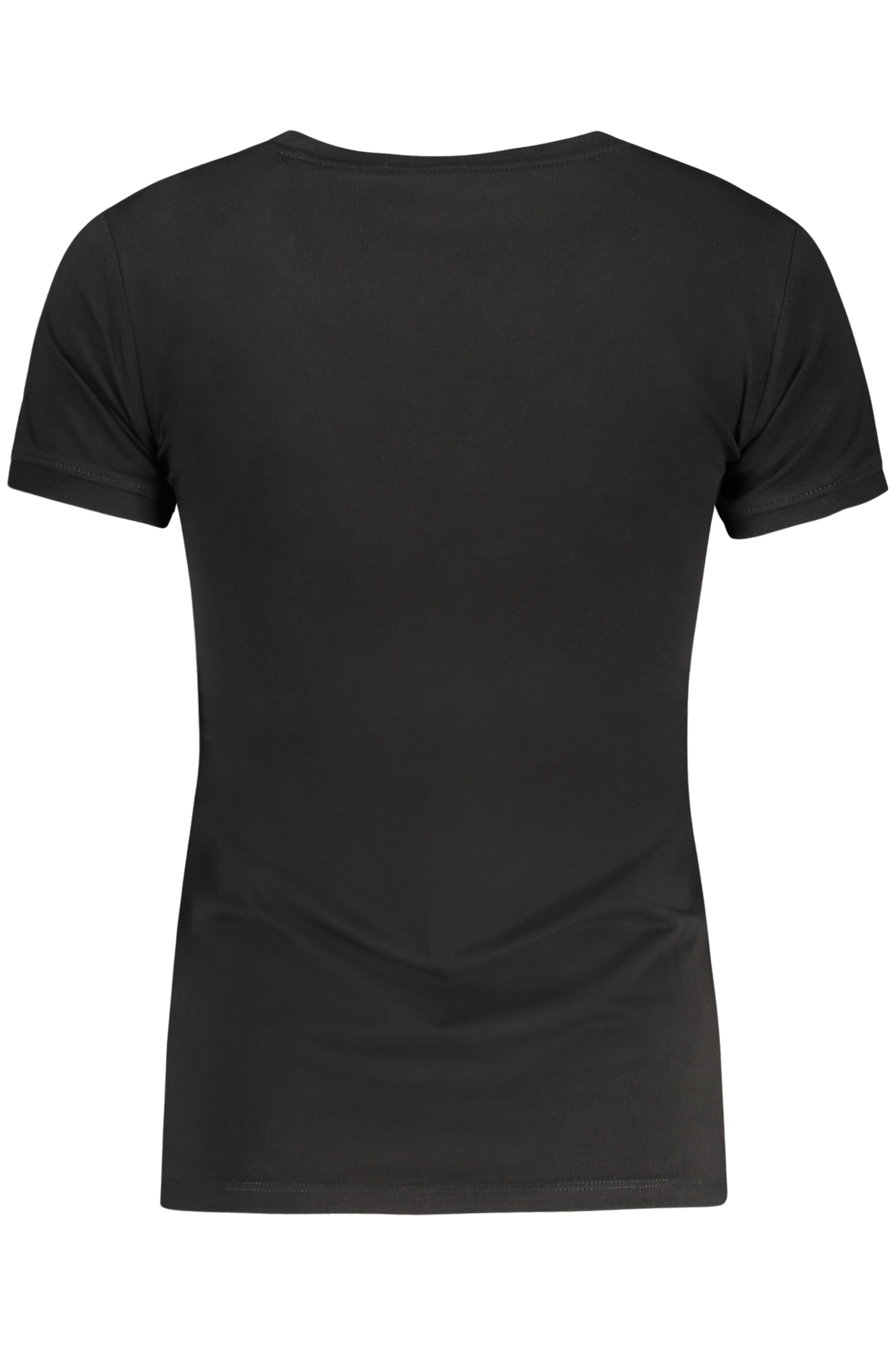 GUESS JEANS DAMEN KURZARM T-SHIRT SCHWARZ – Bild 2