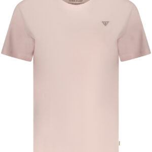 GUESS JEANS DAMEN KURZARM-T-SHIRT PINK