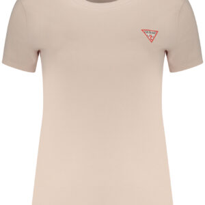 GUESS JEANS DAMEN KURZARM-T-SHIRT PINK