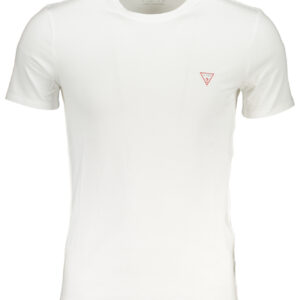 GUESS JEANS WEISSES KURZÄRMELIGES HERREN-T-SHIRT