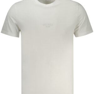 GUESS JEANS WEISSES KURZÄRMELIGES HERREN-T-SHIRT