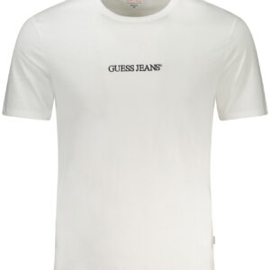 GUESS JEANS WEISSES KURZÄRMELIGES HERREN-T-SHIRT
