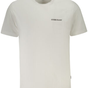 GUESS JEANS HERREN KURZARM T-SHIRT WEISS