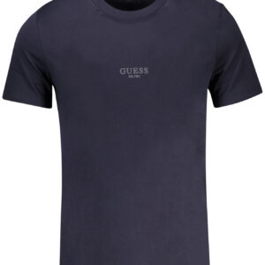GUESS JEANS HERREN-KURZÄRMELIGES T-SHIRT BLAU
