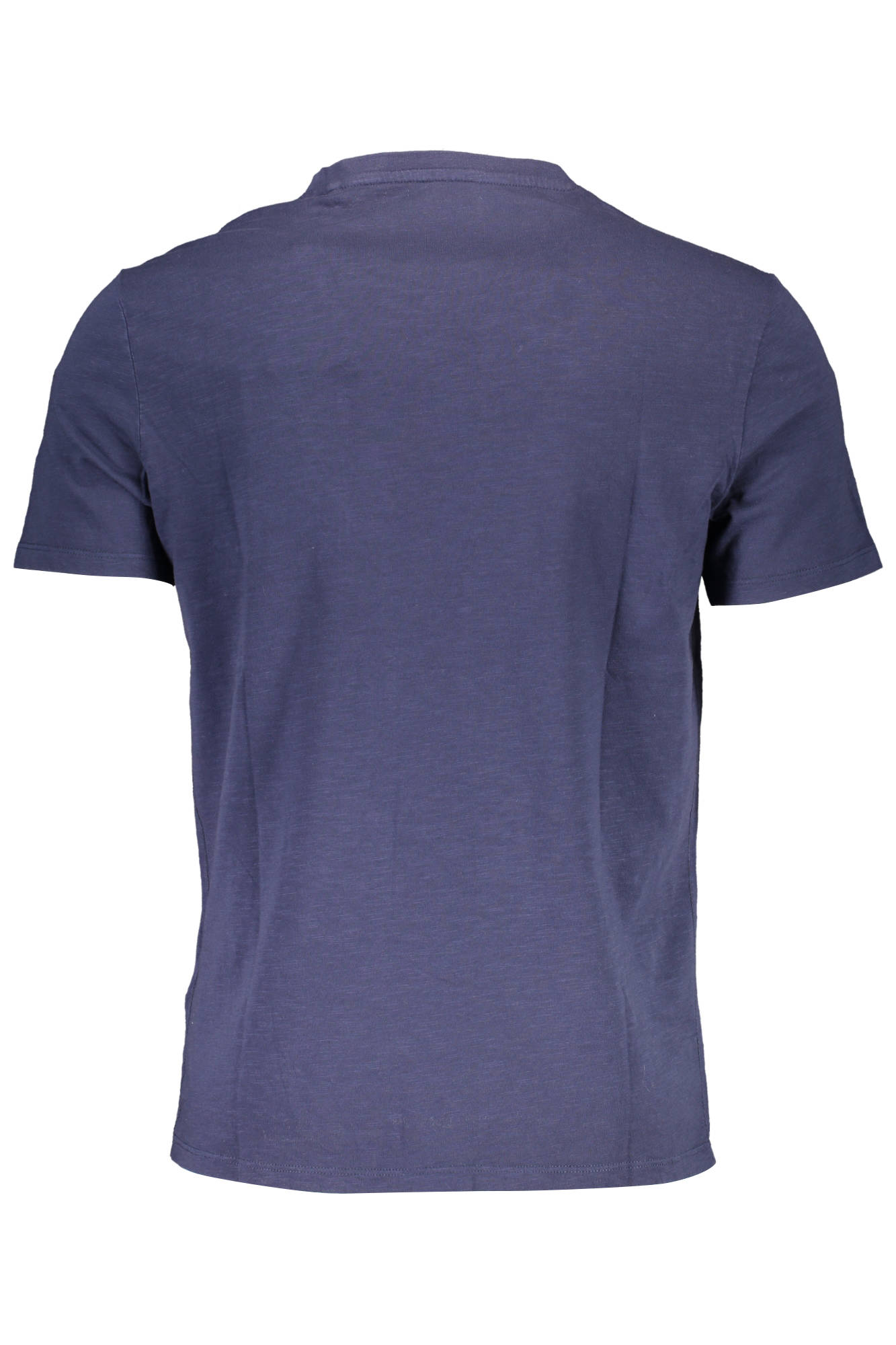 GUESS JEANS KURZARM T-SHIRT HERREN BLAU – Bild 2