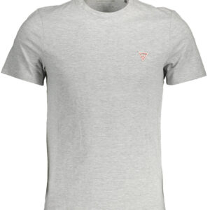 GUESS JEANS KURZARM-T-SHIRT HERREN GRAU